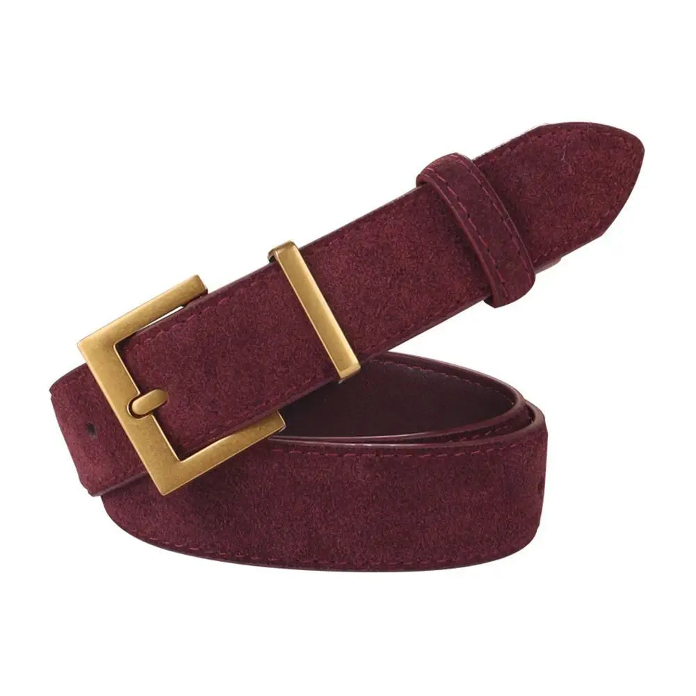 Suede Leather Belt For Women