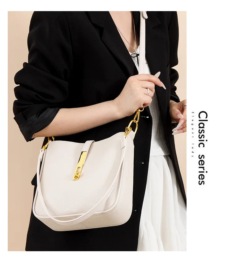 Genuine Leather Women’s Crossbody Bag