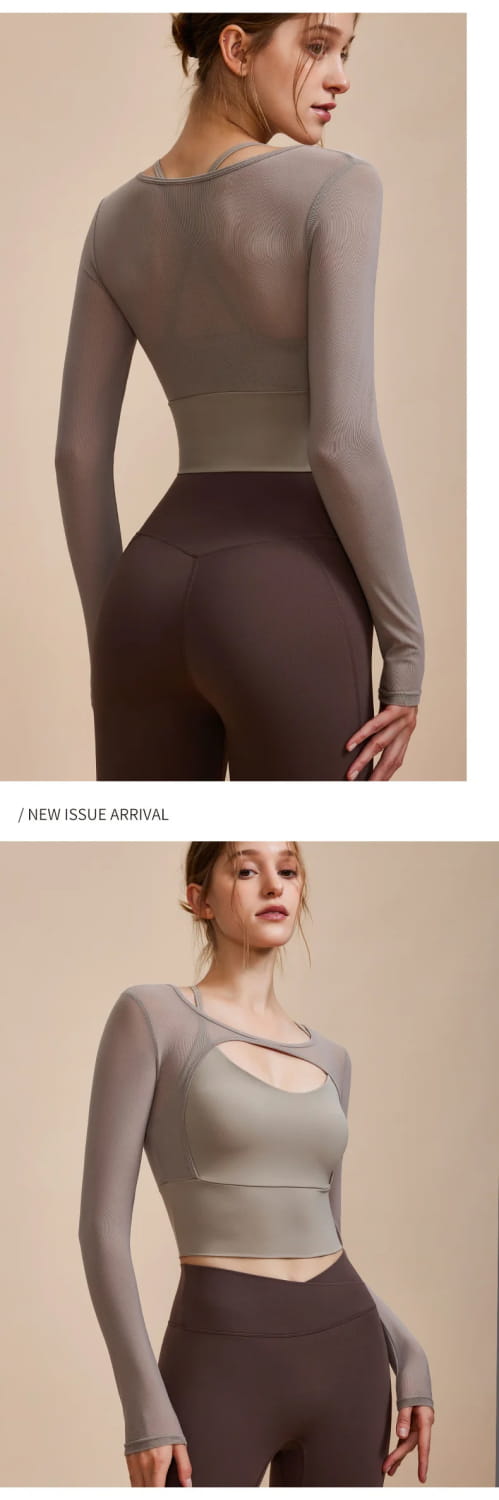 Long Sleeve Sports Shirts Women