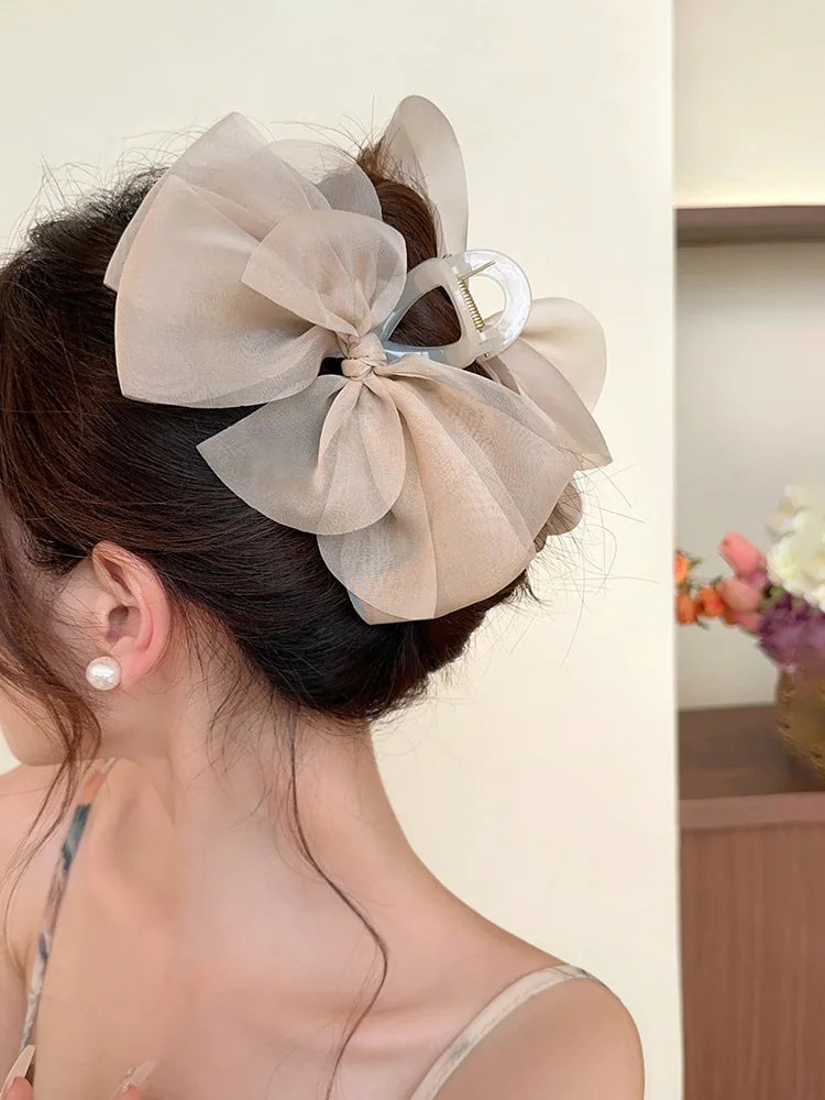 Dream Pleated Mesh Hairpin