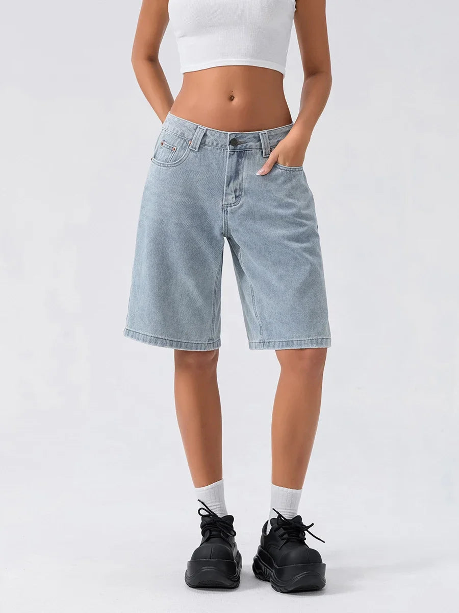 Women's Loose Denim Shorts