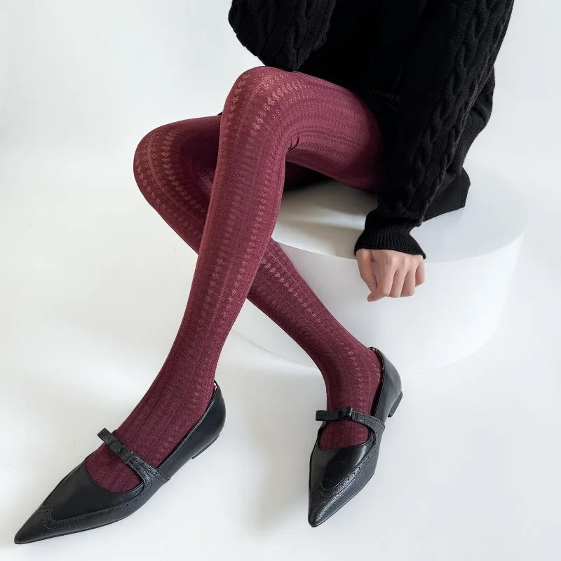Damen Strümpfe Schlanke Strumpfhosen Frühling Herbst Winter Leggings 