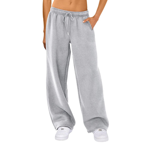 Women's Casual Pants Joggers Sweatpants Solid Color Drawstring - Norellé