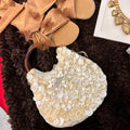 Woven Shoulder Bag for Women