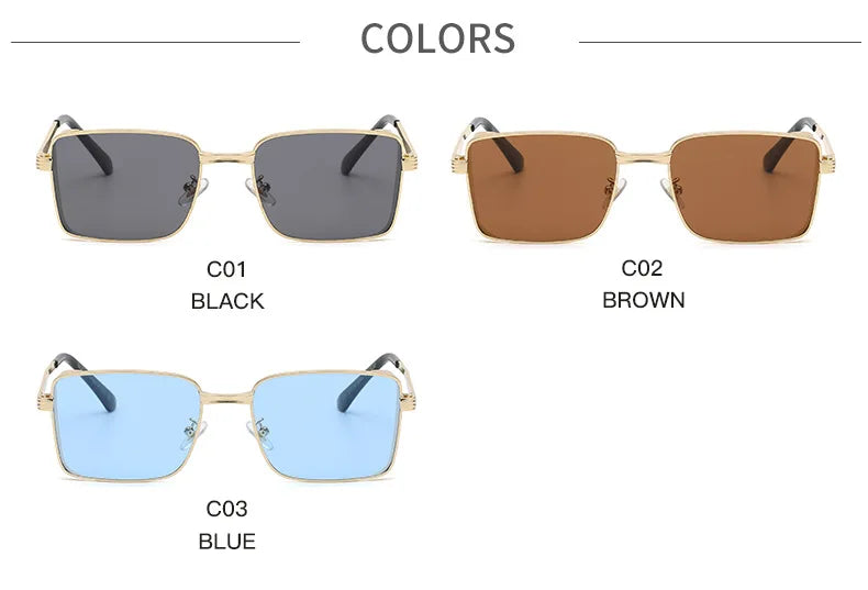 Rectangle Sunglasses Women