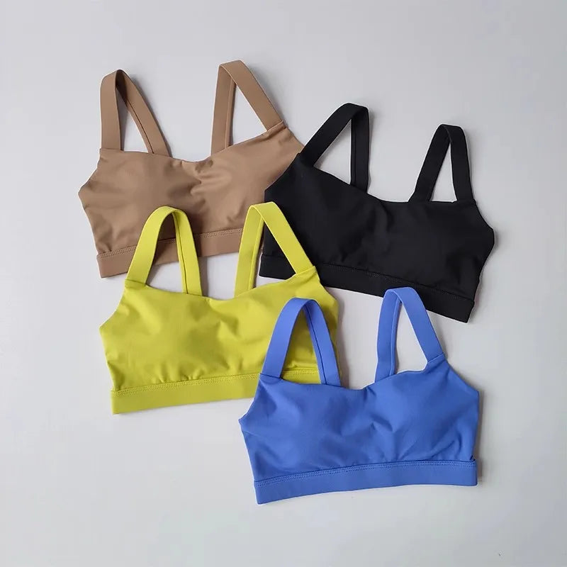 Sports Underwear Breathable Fixed Chest Pad Fitness Bra