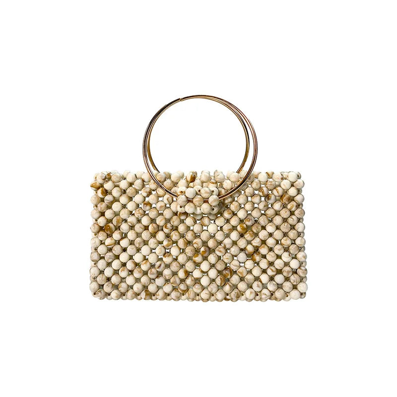Hand-woven Beaded Bag