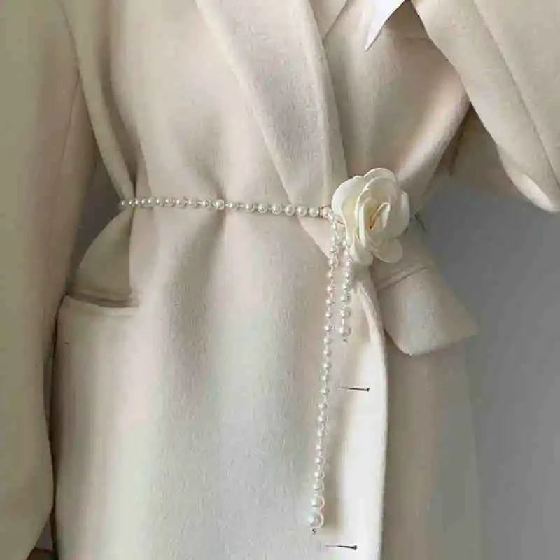 Pearl Waist Belt Women's