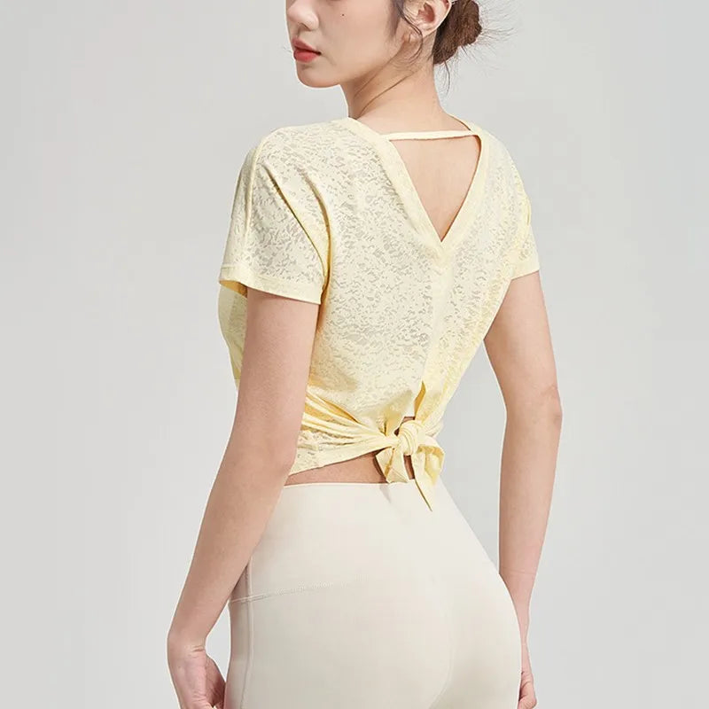 Short Sleeve Yoga T-Shirt