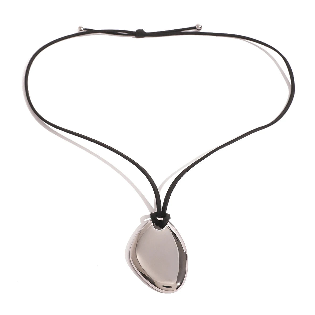 Stainless Steel Personalized fashion Irregular Glossy Pendant