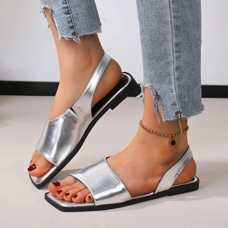 Retro Flat Sandals for Women