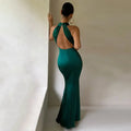 Women Summer Elegant Evening  Black Long Dress - Norellé