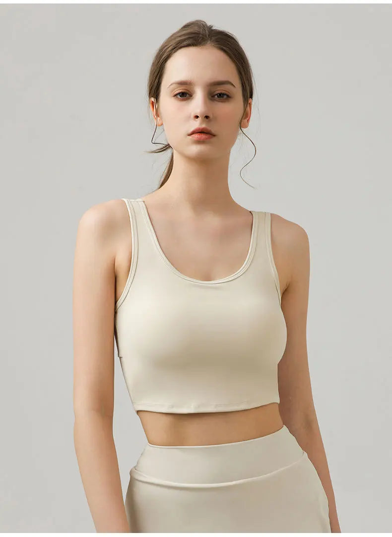 Women Yoga Butterfly Beautiful Back Elastic Breathable Tank Top