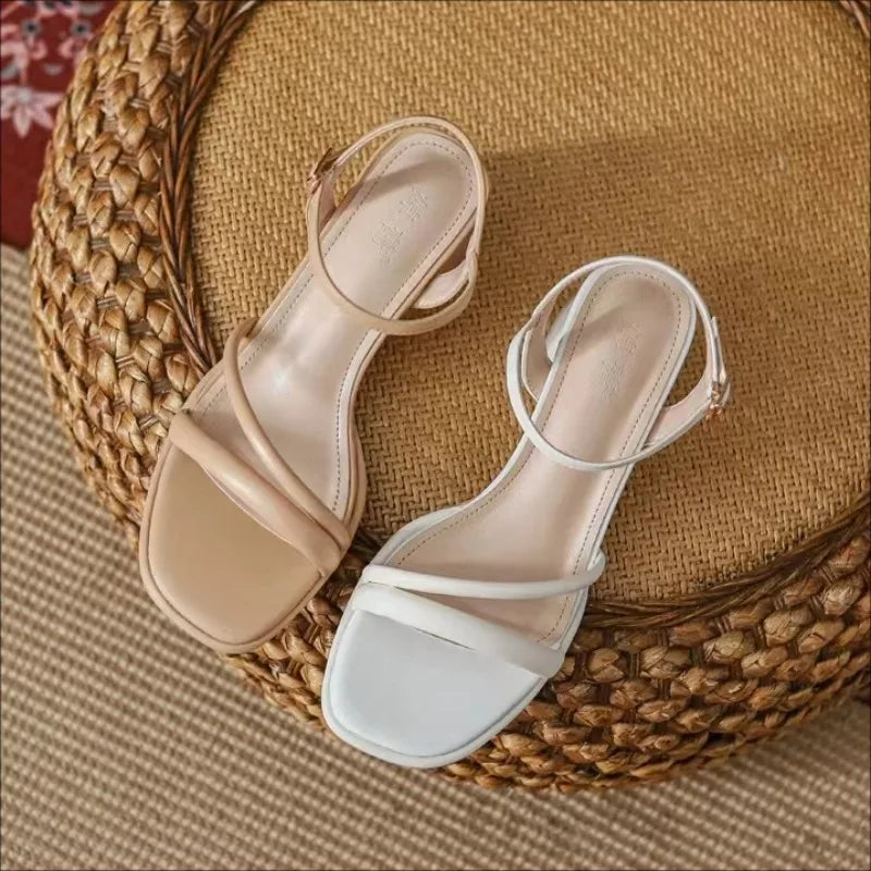 Women’s Shoes Open Toe Thick Heel Sandals
