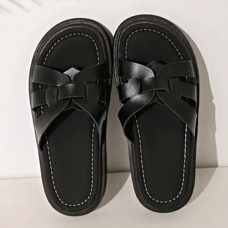 Women Slippers Open Toe Casual Shoes