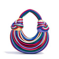 Women's Handbag Cross-border Style Hand-woven Label Bread Bag