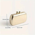 Gold Silver Pu Leather Women Handbag