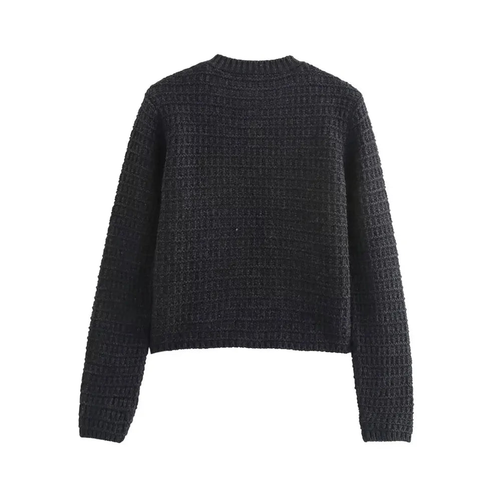 Women’s Front Button Knit Cardigan Sweater