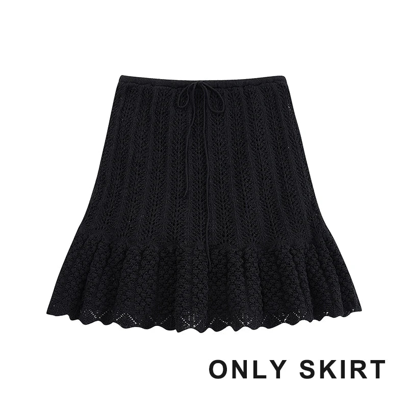 Mesh Women Skirts Sets - Norellé
