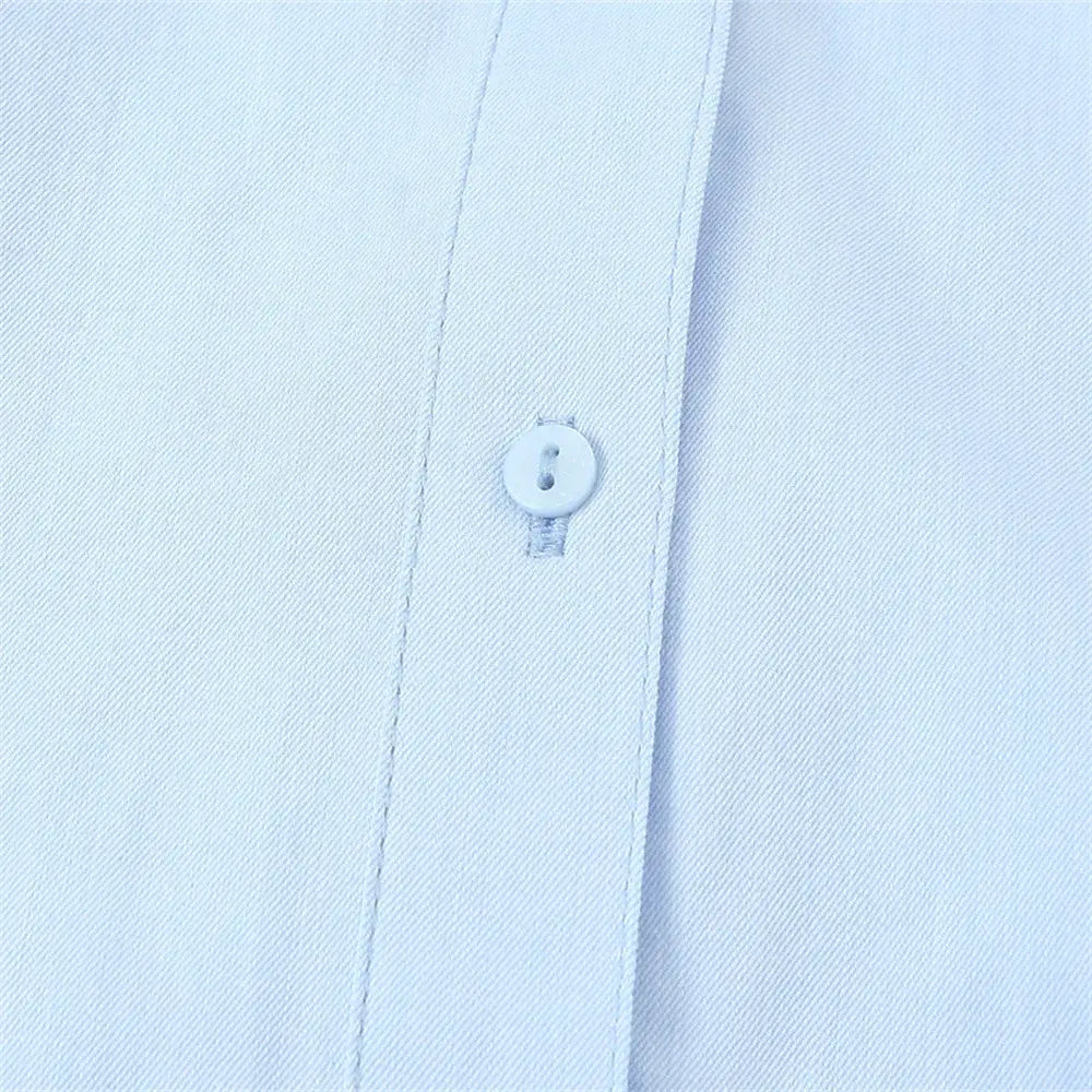 Women’s Casual Waist Button Up Long Sleeved Shirt