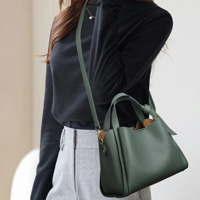 Versatile Bucket Shoulder Bags Women