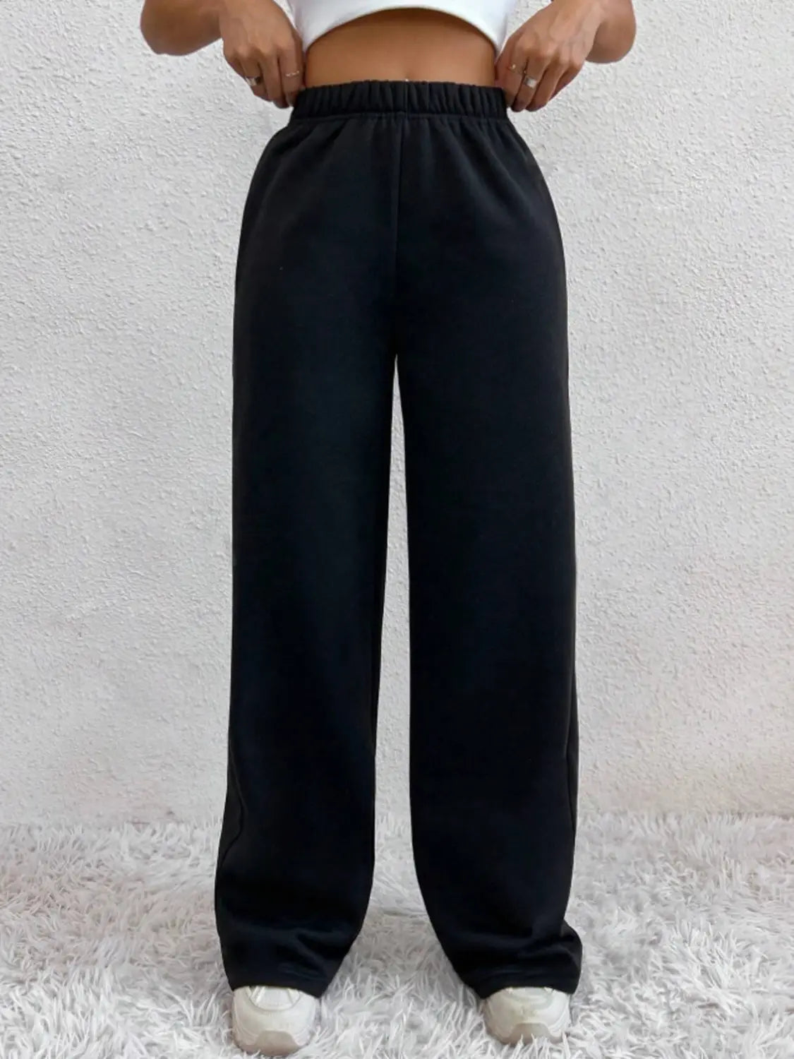 Women’s Warm Pants Fleece Lined High Waist