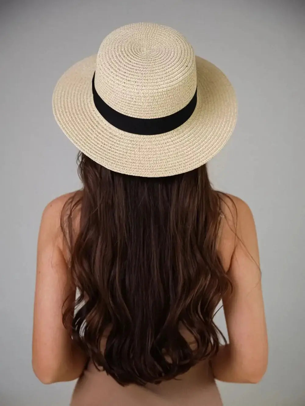Natural Grass Woven Straw Sunshade Hat