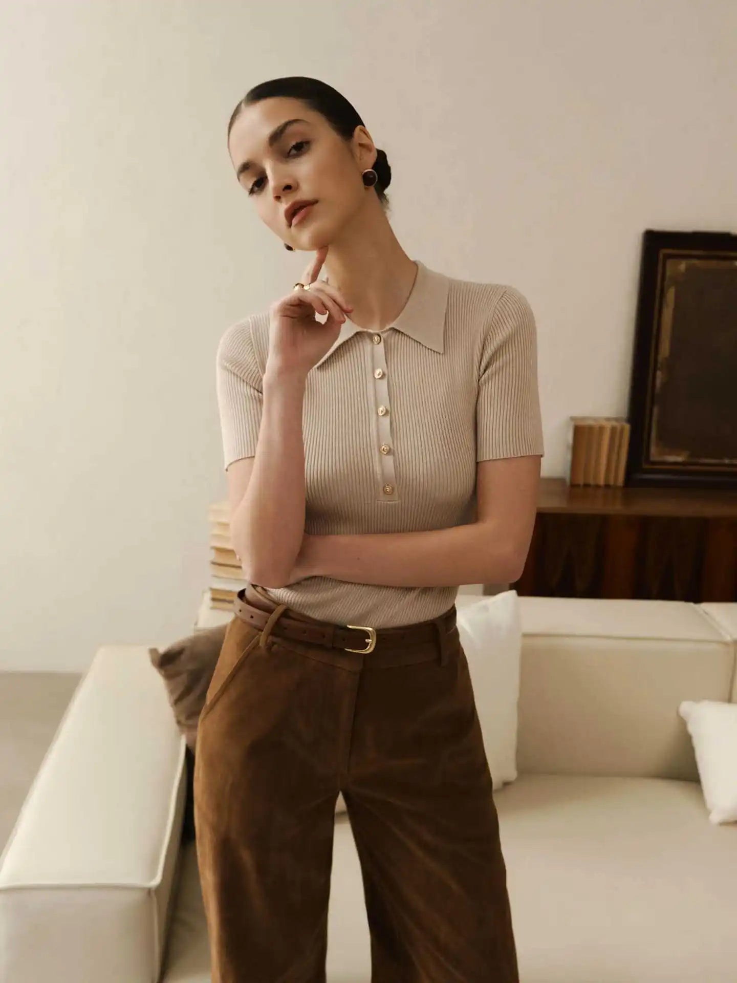 Knit Sweater Pullover For Women