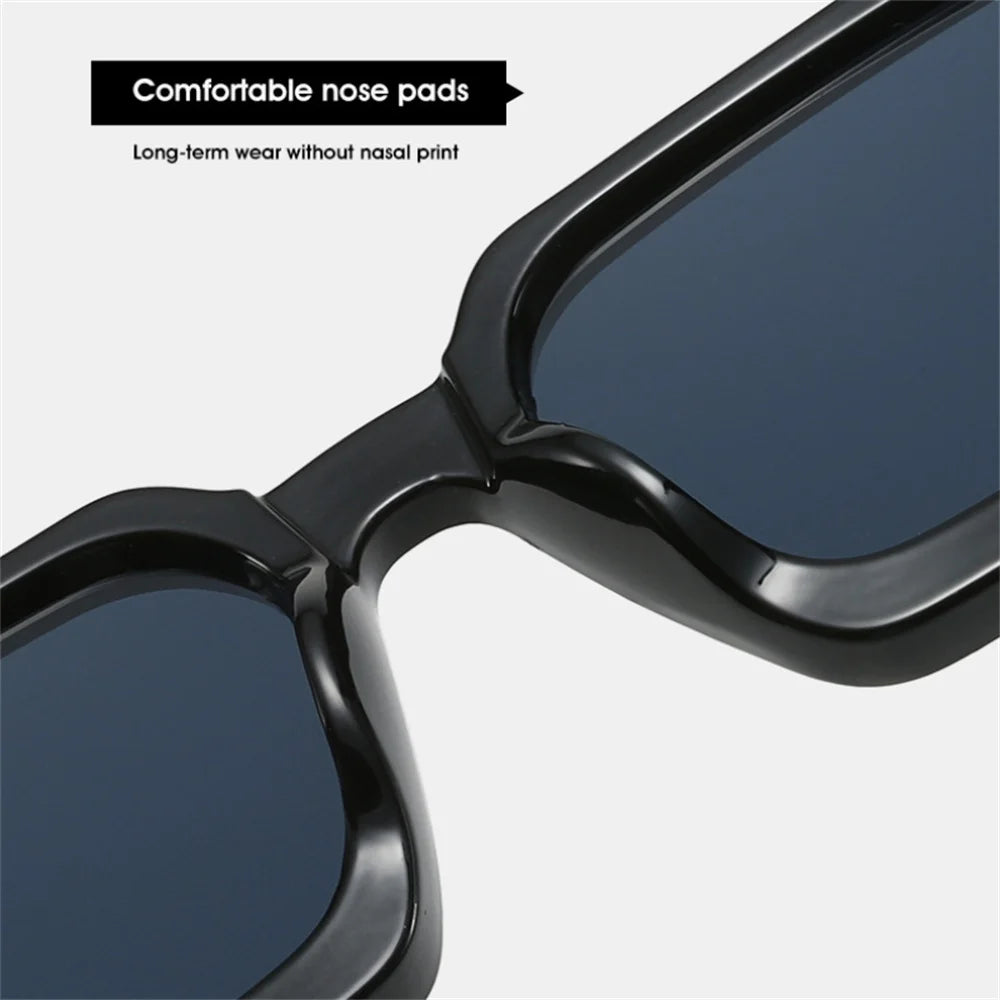 Retro Classic Square Sunglasses For Women