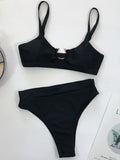 Snake Printed Female Swimsuit High Waist Bikini Women Swimwear - Norellé