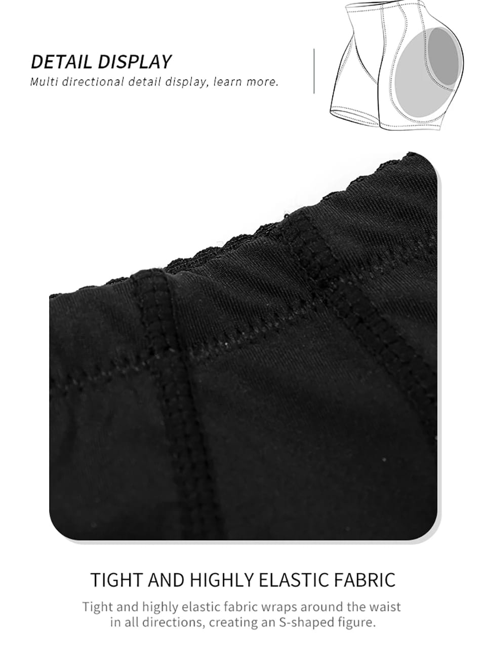 Full Buttock Padded Panties