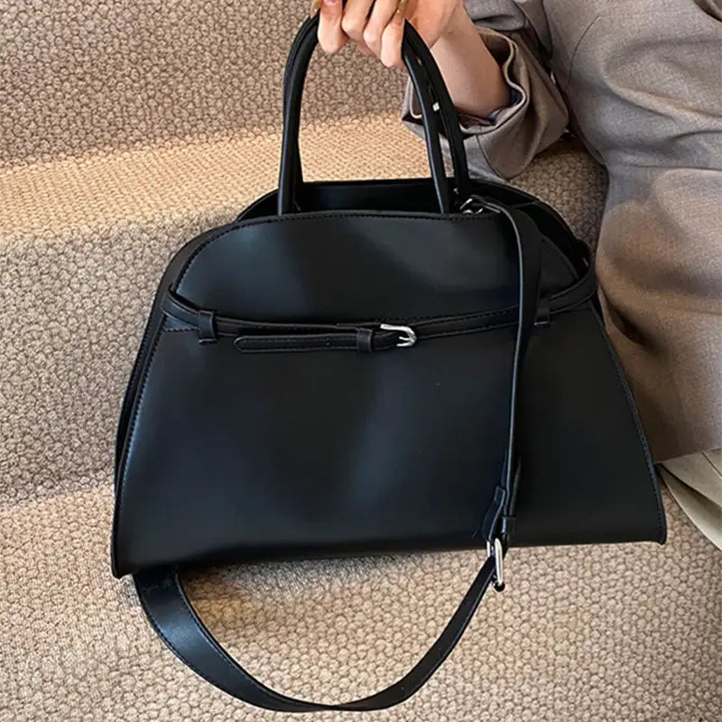 Brand Belt Design Handbag Vintage Women’s Large Capacity
