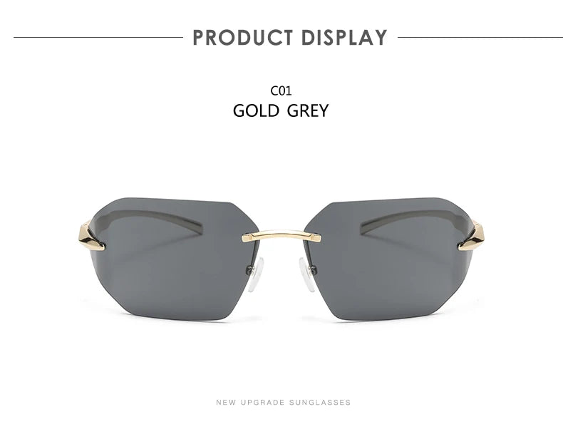 Polygon Square Sunglasses Women