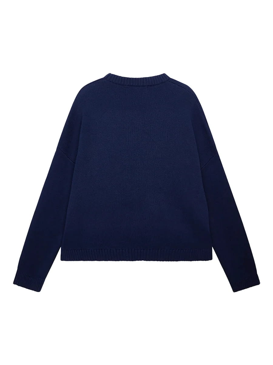 Knitted Sweater Autumn and Winter Women