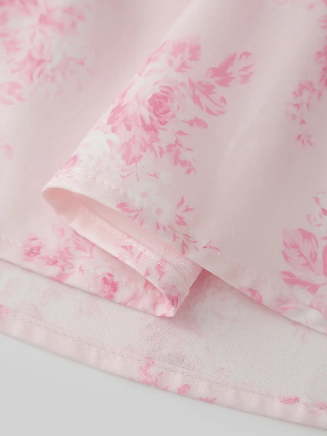 Women’s Floral Print Ruffled Skirt High Rise