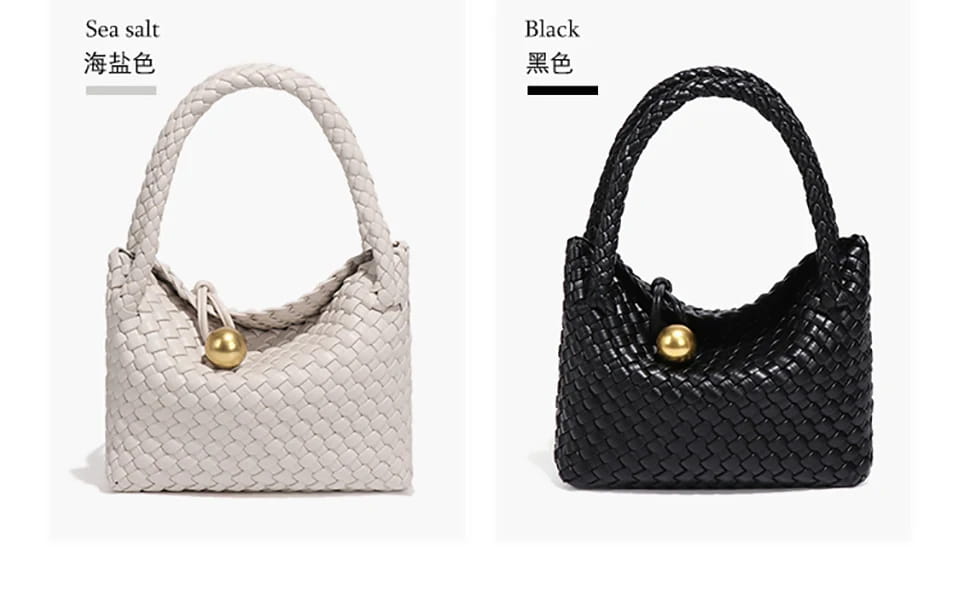 Woven Shoulder Bag for Women Crossbody Tote