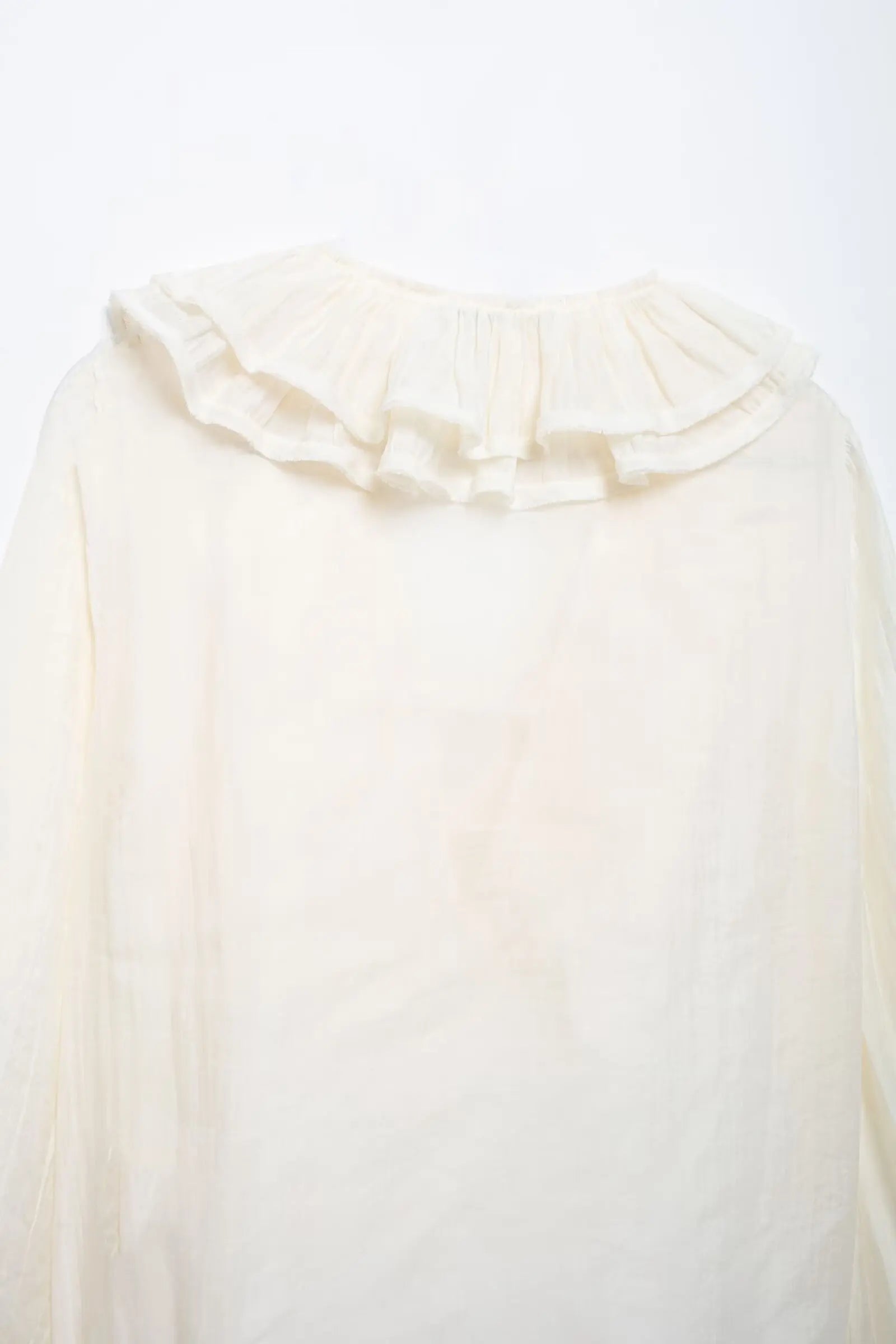 Elegant Women’s Tierred Ruffles Blouses V-Neck Long Sleeve Loose Shirt