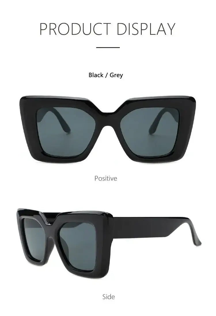 Oversized Square Sunglasses Women