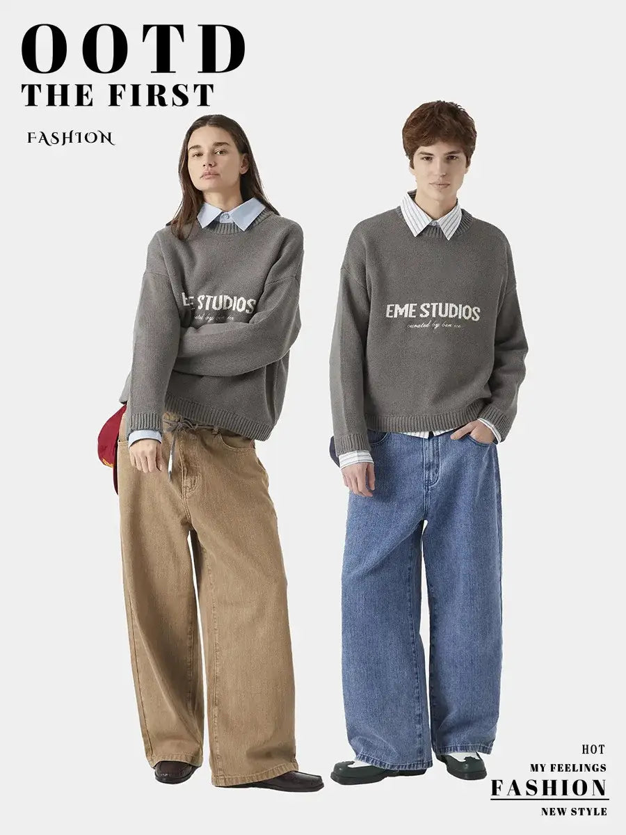 Knitted Sweater Autumn and Winter Women