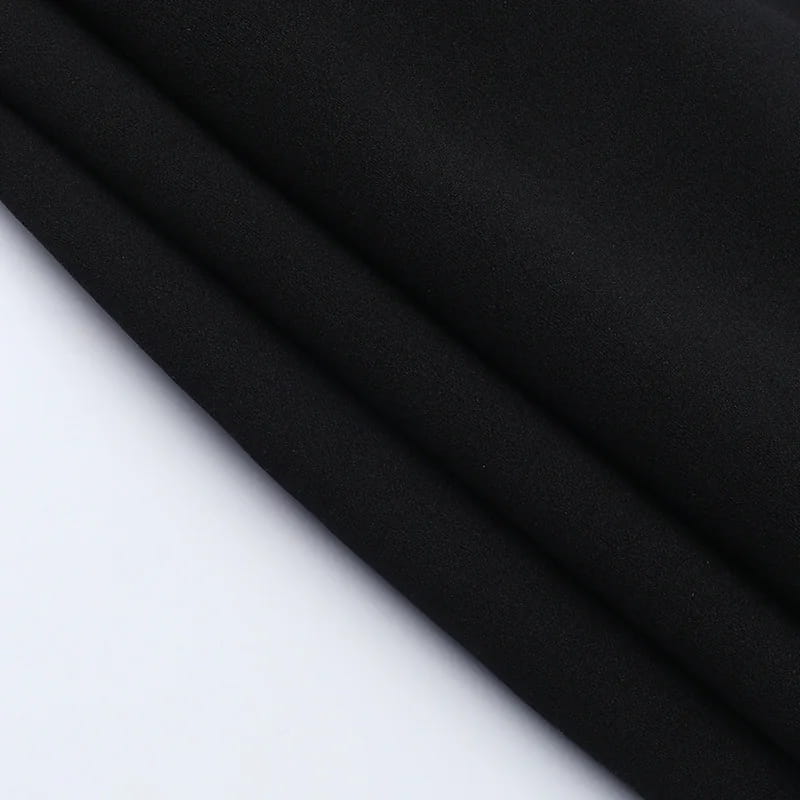 Strapless Backless Black Dress For Women