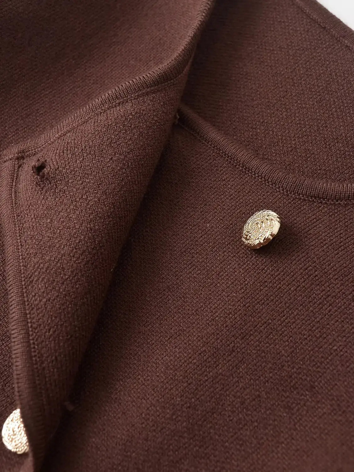 Women’s Double-collar Long-sleeved Knitted Cardigan for women