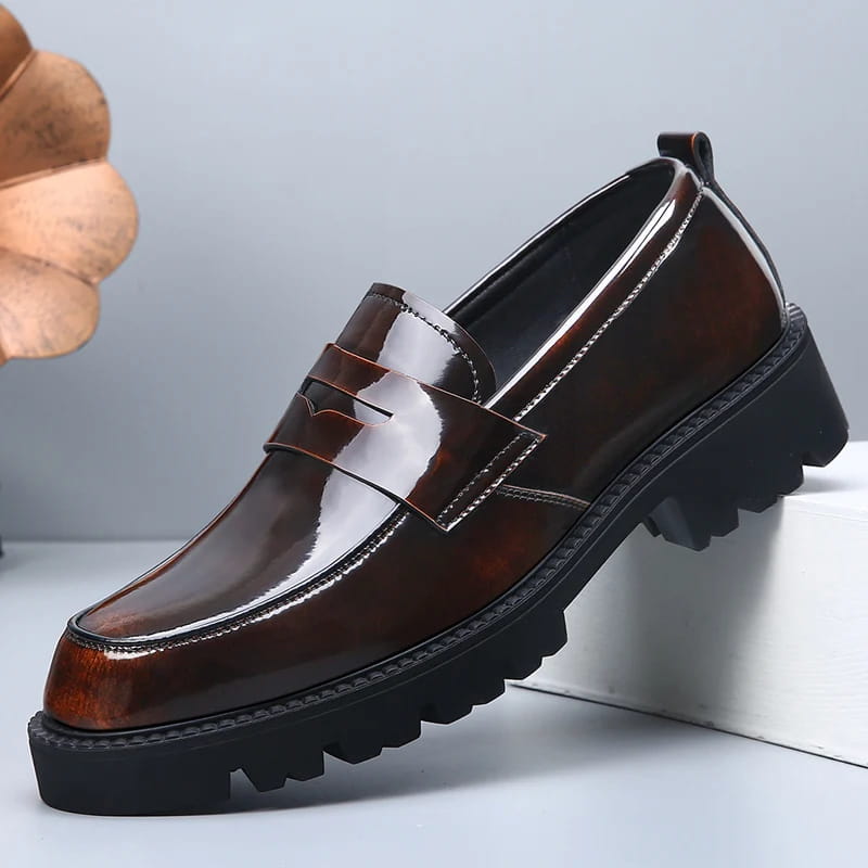 Soft Leather Breathable Loafers