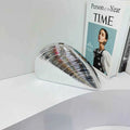 Retro Golden Silver Metal Large Shell Acrylic Bag