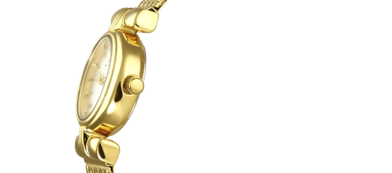 Ladies Watch Vintage Luxury High Quality Gold Oval Small Wrist