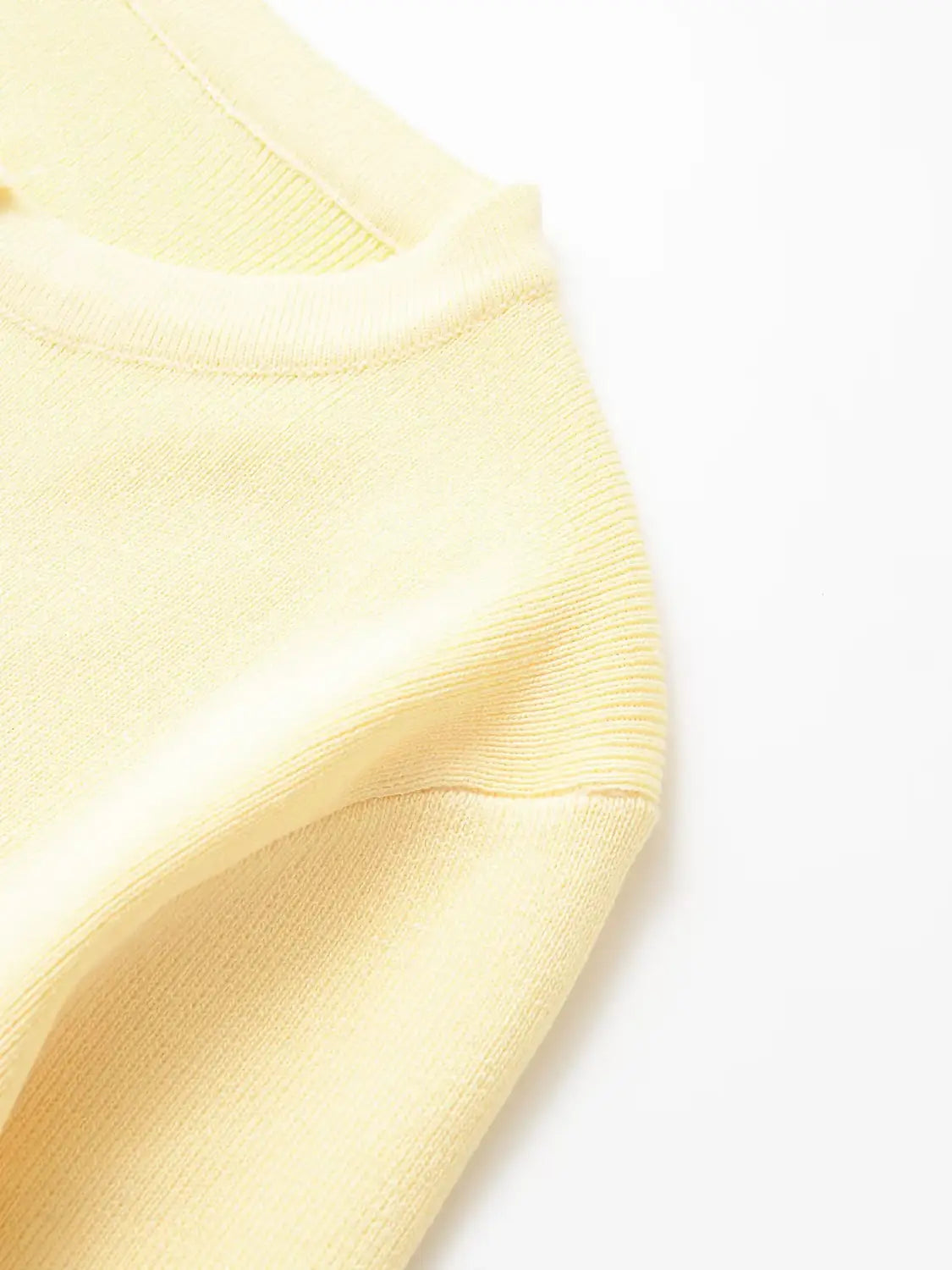 Women’s Long Sleeve Round Neck Flat Needle Knitted Jacket