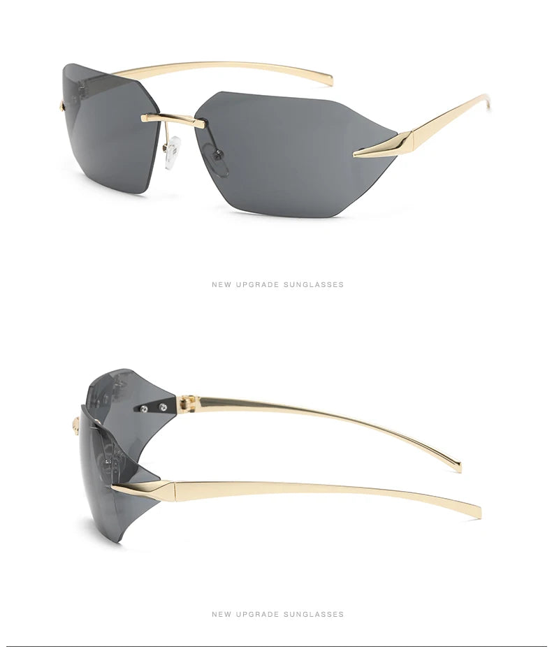 Polygon Square Sunglasses Women