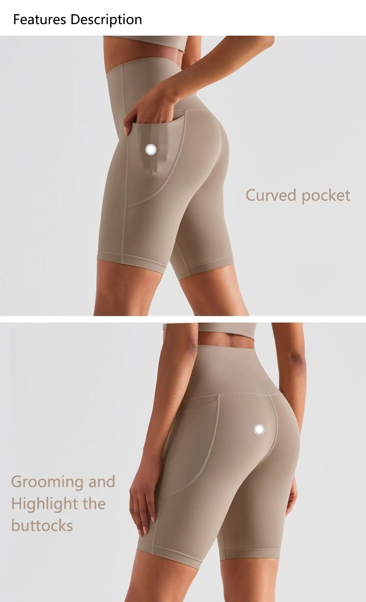 Yoga Shorts Leggings Women