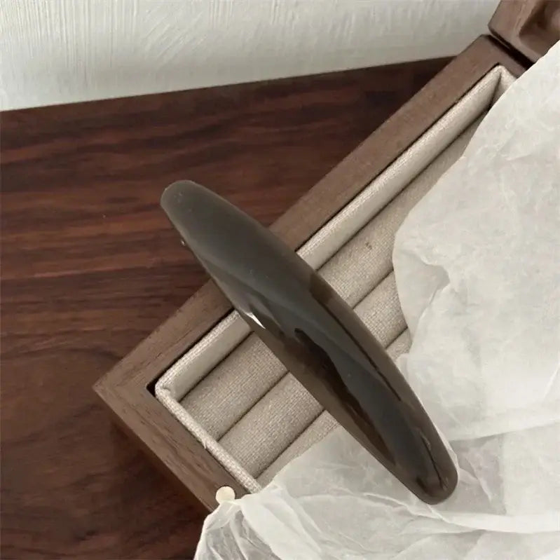 Chic Hair Clips Plain Color Acrylic French Clip