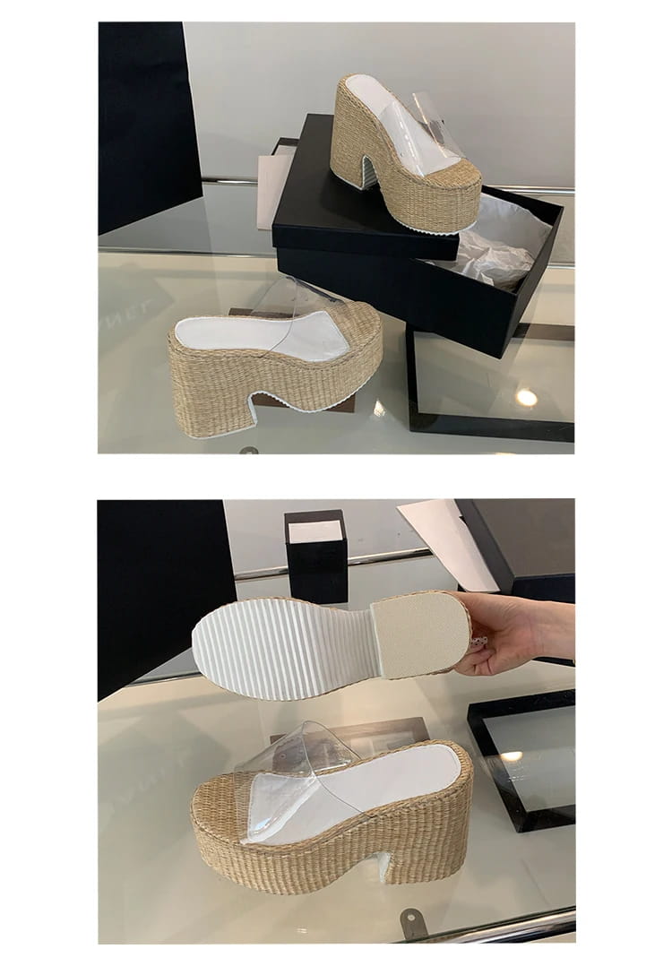 Ultra High Heel Sandals Platform Shoes for Women