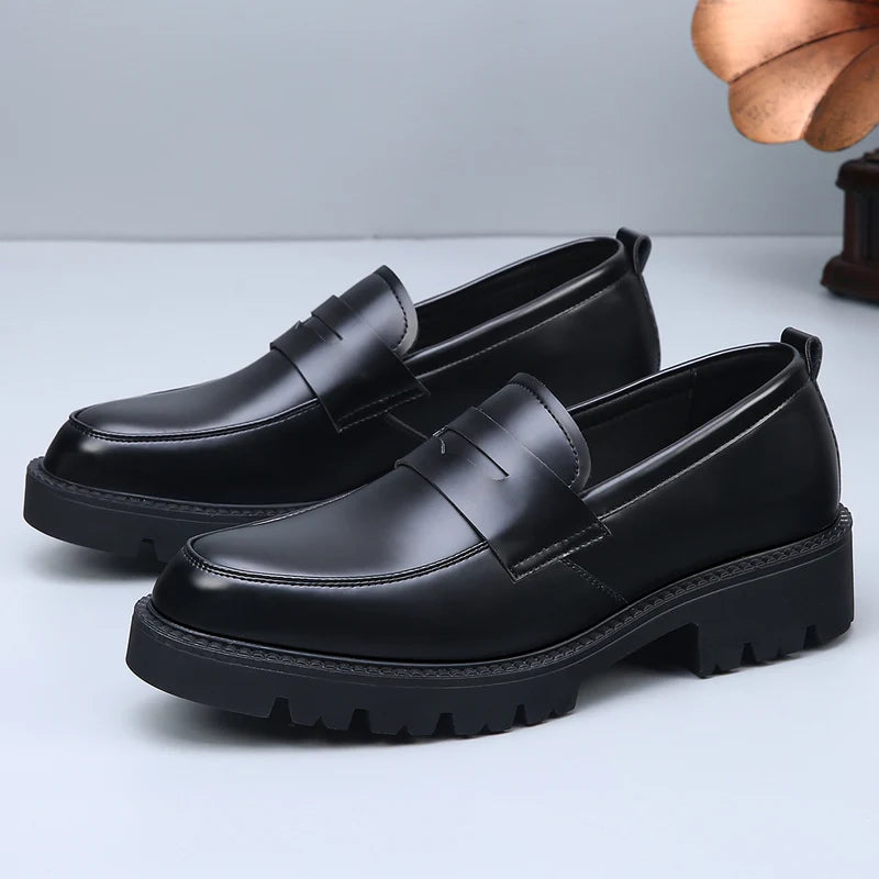 Soft Leather Breathable Loafers
